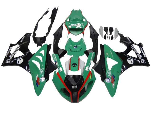 Carena Moto BMW S1000RR 2009-2014 - Verde Rosso Nero