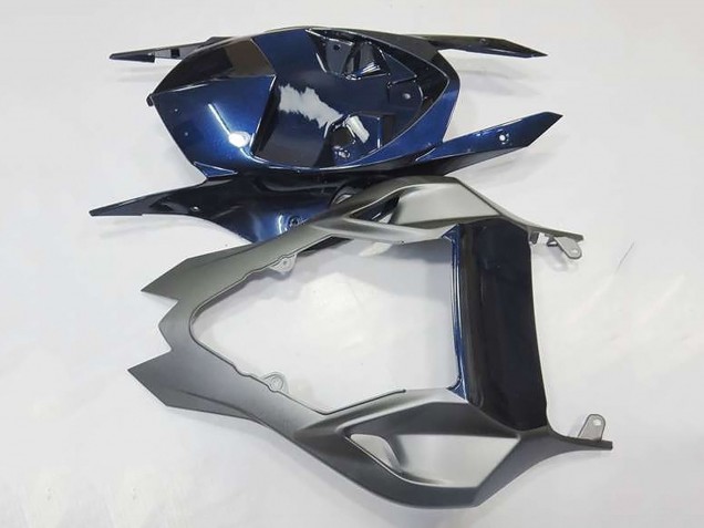 Carena Moto BMW S1000RR 2009-2014 - Argento Blu Nero Lucido