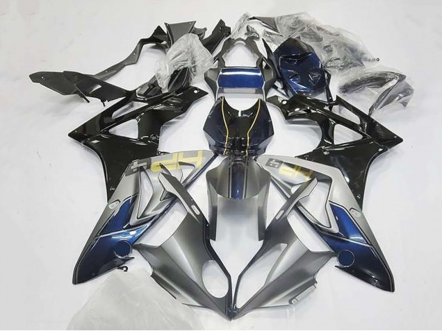 Carena Moto BMW S1000RR 2009-2014 - Argento Blu Nero Lucido