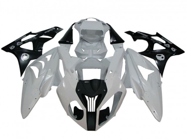 Carena Moto BMW S1000RR 2009-2014 - Bianco Nero Lucido