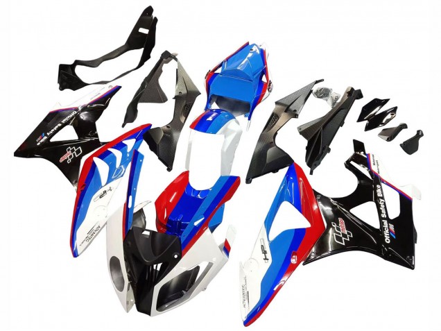Carena Moto Completo BMW S1000RR 2009-2014 - Bianco Rosso Blu Nero Lucido