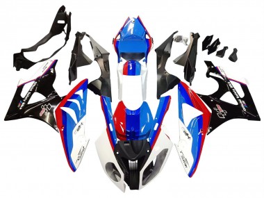 Carena Moto Completo BMW S1000RR 2009-2014 - Bianco Rosso Blu Nero Lucido Fabbrica