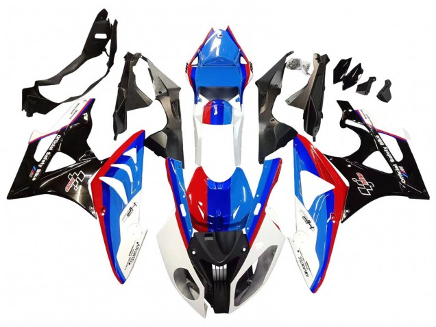 Carena Moto Completo BMW S1000RR 2009-2014 - Bianco Rosso Blu Nero Lucido