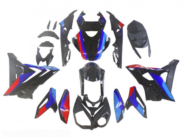 Carena Moto BMW S1000R 2014-2016 - Blu Rosso Nero