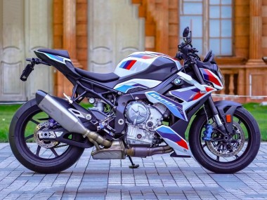 Carena Moto BMW S1000R 2021-2025 - Bianco Azzurro Chiaro Scuro Rosso Fabbrica