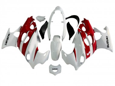 Carena Moto Suzuki GSX600F/GSX750F 2004-2006 - Bianco Rosso Fabbrica