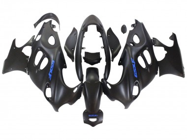 Carena Moto Suzuki GSX600F/GSX750F 2004-2006 - Nero Opaco Blu Logo Fabbrica