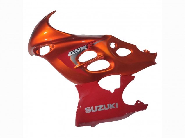 Carena Moto Suzuki GSX600F/GSX750F 2004-2006 - Burnt Arancia Bianco Logo