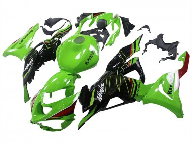 Carena Moto Kawasaki ZX6R 2023-2025 - Verde Nero Fabbrica