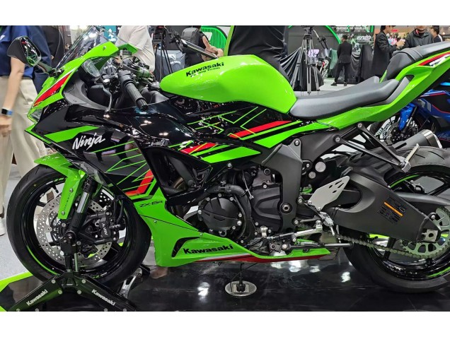 Carena Moto Kawasaki ZX6R 2023-2025 - Verde Nero