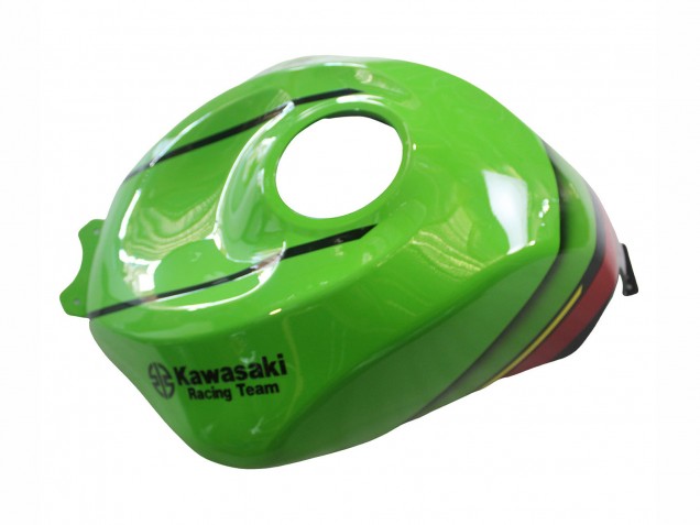 Carena Moto Kawasaki ZX6R 2023-2025 - Verde Nero Rosso Giallo Dunlop
