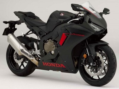 Carena Moto Honda CBR1000RR 2017-2023 - Nero Opaco Rosso Logo Fabbrica