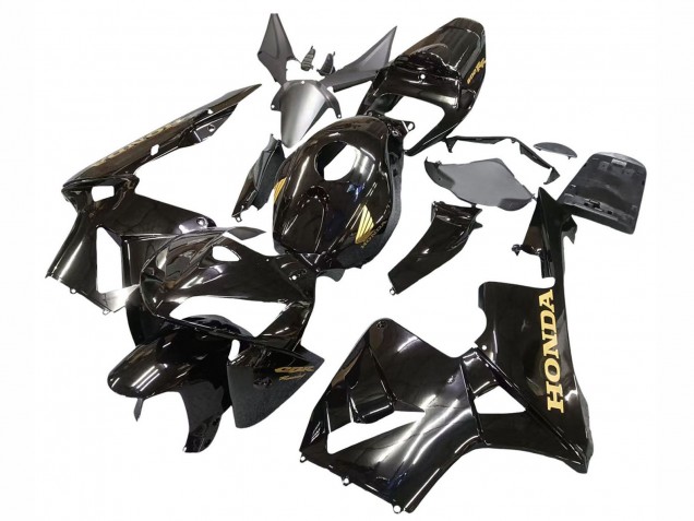 Carena Moto Honda CBR600RR 2005-2006 - Nero Oro Logo