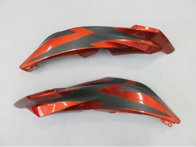 Kit Carena Moto Honda CBR600RR 2007-2008 - Arancia Nero Opaco