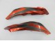 Kit Carena Moto Honda CBR600RR 2007-2008 - Arancia Nero Opaco