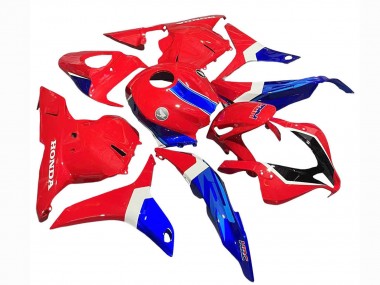 Carena Moto Honda CBR600RR 2009-2012 - Bianco Rosso Blu HRC Fabbrica