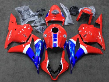 Carena Moto Honda CBR600RR 2009-2012 - Bianco Rosso Blu HRC Fabbrica