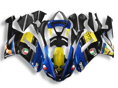 Carena Moto Kawasaki ZX6R 2007-2008 - Blu Squalo Fabbrica