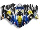 Carena Moto Kawasaki ZX6R 2007-2008 - Blu Squalo