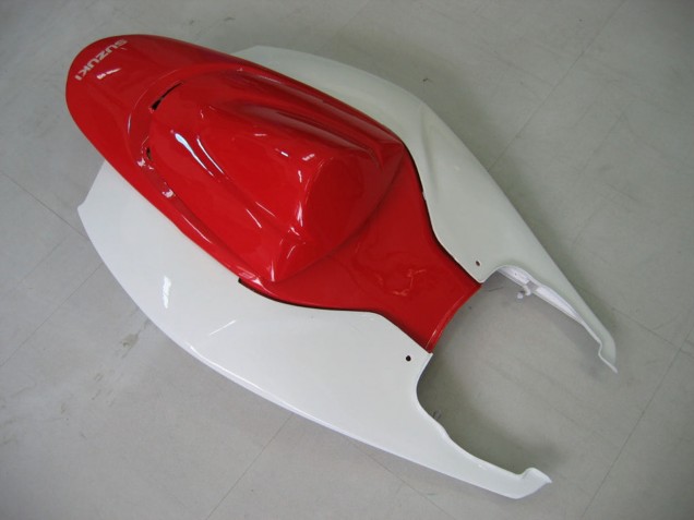Carena Moto Suzuki GSXR 600 / GSXR 750 2006-2007 - Bianco Rosso Nero Lucido
