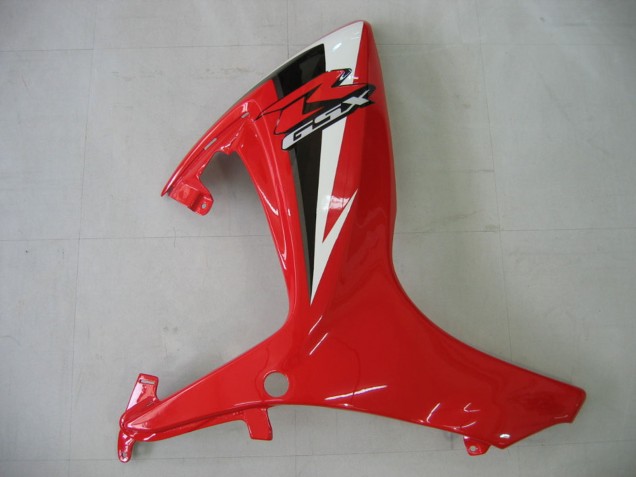 Carena Moto Suzuki GSXR 600 / GSXR 750 2006-2007 - Bianco Rosso Nero Lucido