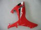 Carena Moto Suzuki GSXR 600 / GSXR 750 2006-2007 - Bianco Rosso Nero Lucido