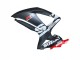 Carena Moto Suzuki GSXR 600 / GSXR 750 2008-2010 - Nero Opaco Rosso Bianco