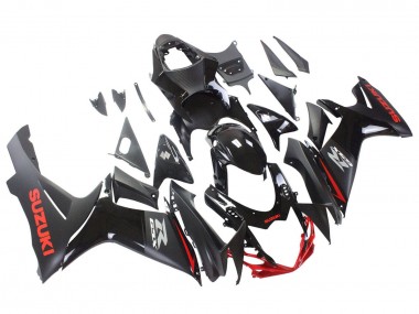 Carena Moto Suzuki GSXR 600 / GSXR 750 2011-2024 - Nero Grigio Rosso Linea Fabbrica
