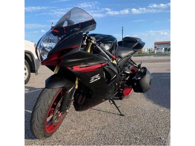 Carena Moto Suzuki GSXR 600 / GSXR 750 2011-2024 - Nero Grigio Rosso Linea