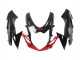 Kit Carena Moto Suzuki GSXR 600 / GSXR 750 2011-2024 - Rosso Nero Lucido