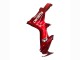 Carena Moto Suzuki GSXR 600 / GSXR 750 2011-2024 - Rosso Bianco Decal