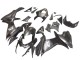 Carena Moto Suzuki GSXR 600 / GSXR 750 2011-2024 - Nero Opaco Nero Lucido Bianco Decal