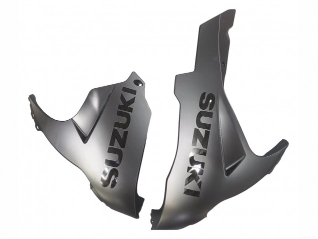 Carena Moto Suzuki GSXR 600 / GSXR 750 2011-2024 - Nero Opaco Nero Lucido Bianco Decal