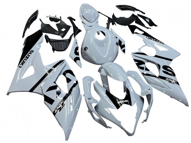 Carena Moto Suzuki GSXR 1000 2005-2006 - Bianco Nero