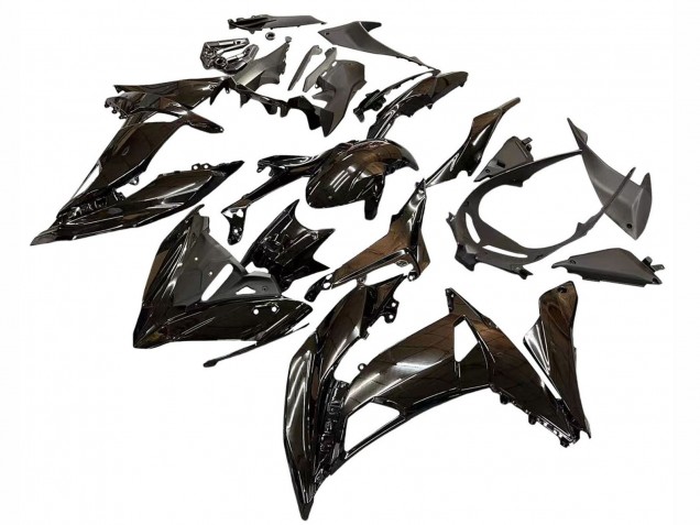 Carena Moto Kawasaki Ninja 650 EX650 2017-2019 - Nero Lucido