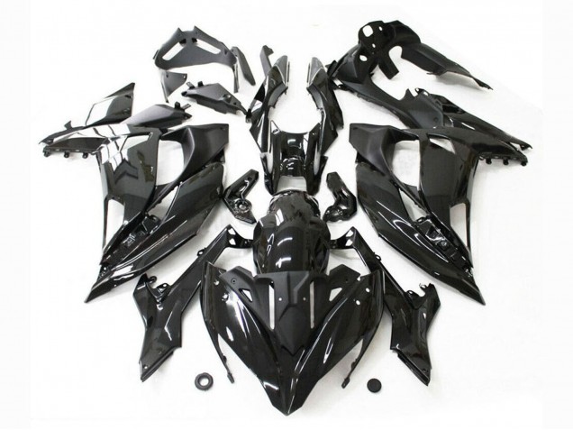 Carena Moto Kawasaki Ninja 650 EX650 2017-2019 - Nero Lucido
