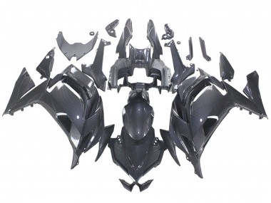 Carena Moto Kawasaki Ninja 650 EX650 2020-2024 - Fibra di Carbonio Fabbrica