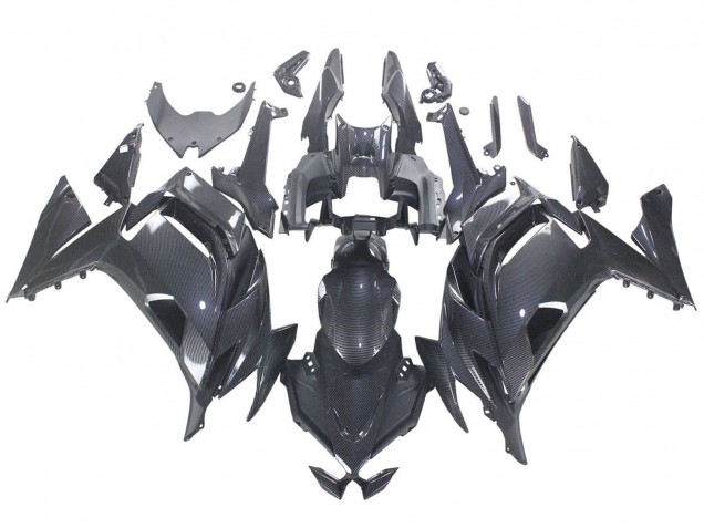 Carena Moto Kawasaki Ninja 650 EX650 2020-2024 - Fibra di Carbonio