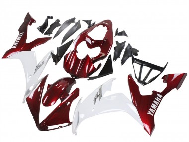 Carena Moto Yamaha YZF 1000 R1 2004-2006 - Rosso Bianco Fabbrica