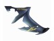 Carena Moto Yamaha YZF 1000 R1 2004-2006 - Blu Scuro Oro Decals