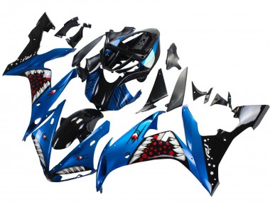 Carena Moto Yamaha YZF 1000 R1 2004-2006 - Blu Nero Rosso Bianco Squalo Fabbrica