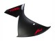 Carena Moto Yamaha YZF 1000 R1 2009-2011 - Nero Opaco Rosso Decal
