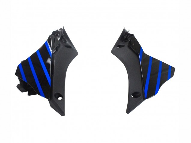 Carena Moto Yamaha YZF 1000 R1 2015-2019 - Blu Nero Opaco Verde Mostro ENEOS