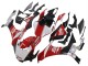 Carena Moto Yamaha YZF 1000 R1 2020-2025 - Bianco Rosso Nero Milwaukee