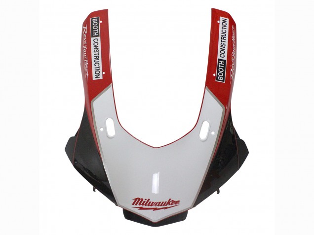 Carena Moto Yamaha YZF 1000 R1 2020-2025 - Bianco Rosso Nero Milwaukee