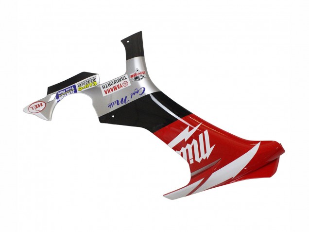 Carena Moto Yamaha YZF 1000 R1 2020-2025 - Bianco Rosso Nero Milwaukee