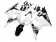 Carena Moto Yamaha YZF R6 2003-2004 - Bianco Nero Lucido