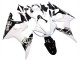 Carena Moto Yamaha YZF R6 2003-2004 - Bianco Nero Lucido