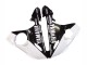 Carena Moto Yamaha YZF R6 2003-2004 - Bianco Nero Lucido