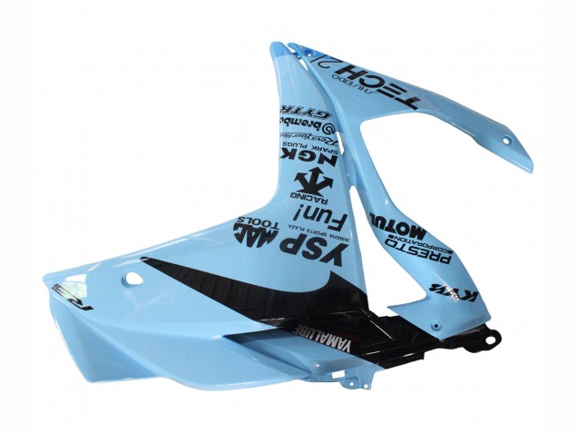Carena Moto Yamaha YZF R3/R25 2015-2018 - Azzurro Chiaro Nero Yamalube 21